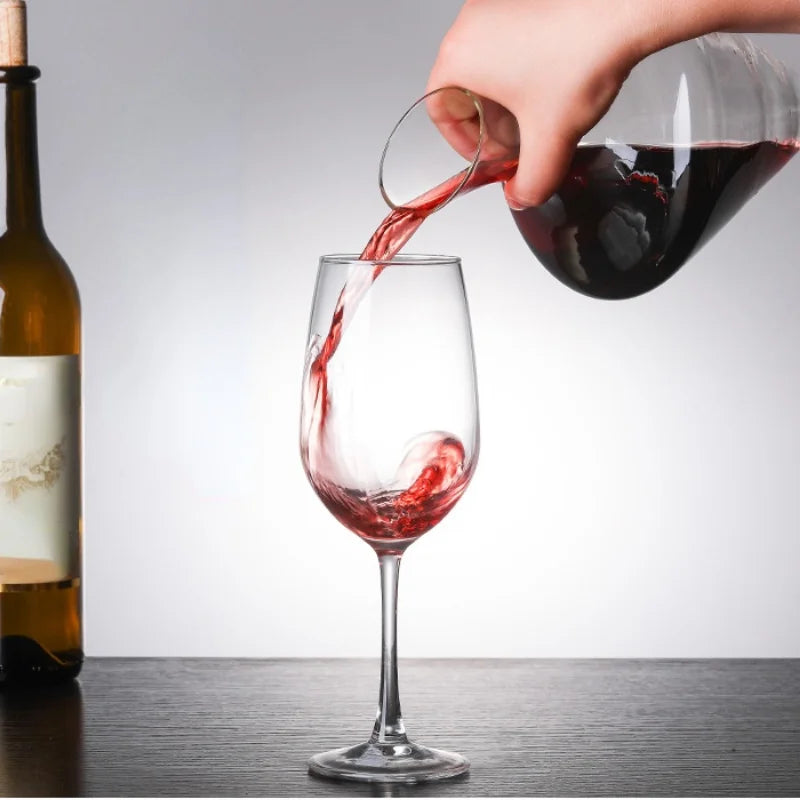 Funny Art 1000ml con secchiello per il ghiaccio Decanter senza piombo Crystal Glass whisky Vodka Brandy Bottle Bar Festival Hip Flask Wine Set