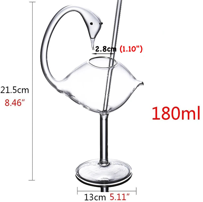 Bicchiere da cocktail creativo - Bicchiere da cocktail design Porcupine Fish/Cigno/Rosa/Octopus/Uccello, novità tazza per bevande per KTV Bar Night Party