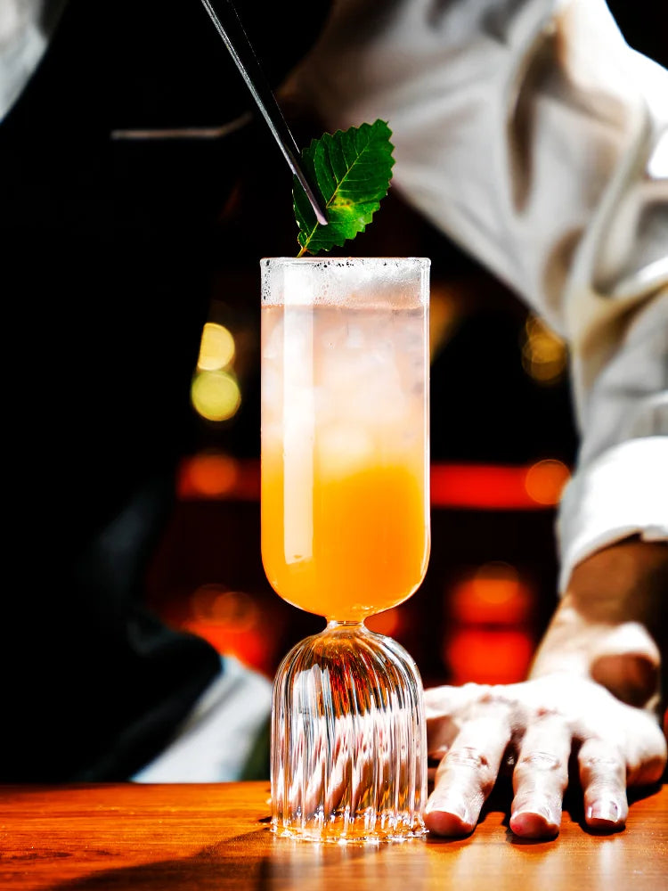 Bicchiere da cocktail creativo - Bicchiere da cocktail design Porcupine Fish/Cigno/Rosa/Octopus/Uccello, novità tazza per bevande per KTV Bar Night Party