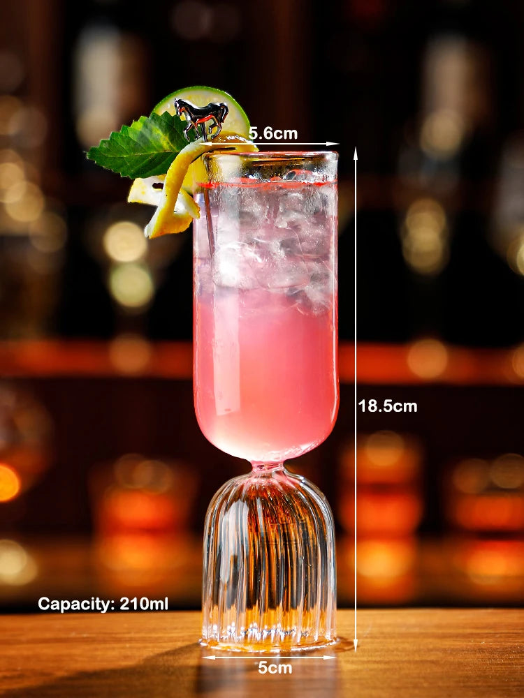 Bicchiere da cocktail creativo - Bicchiere da cocktail design Porcupine Fish/Cigno/Rosa/Octopus/Uccello, novità tazza per bevande per KTV Bar Night Party