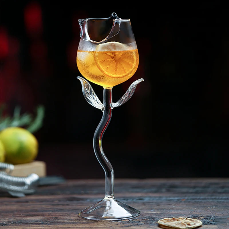 Bicchiere da cocktail creativo - Bicchiere da cocktail design Porcupine Fish/Cigno/Rosa/Octopus/Uccello, novità tazza per bevande per KTV Bar Night Party