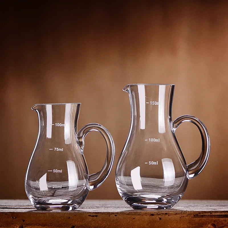 100ml/150ml/250ml/400ml Decanter per vino Brocca per whisky di fascia alta Separatore per vino con manico Classico vaso per vino straniero Accessori per bar