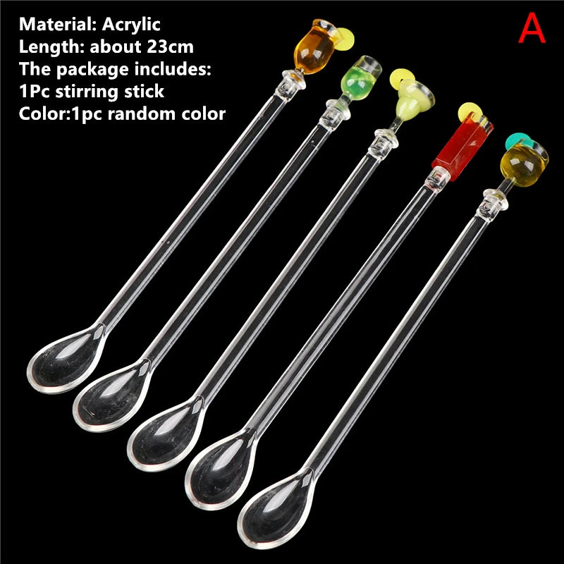 50/100pcs plastica Night-club Drink/wine Decor albero di cocco Cocktail Swizzle Sticks Drink agitatore Coffee Muddler Puddler vendita calda