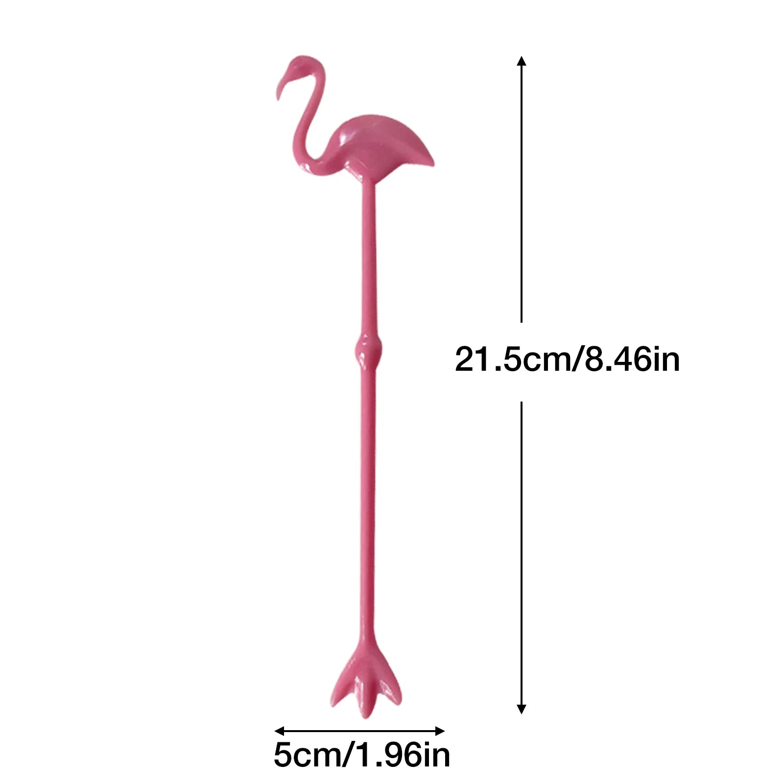 Cocktail in plastica Muddler Night-club Bere Vino Decor Cocktail Swizzle Bastoni Fenicottero Vino Agitatore Caffè Puddler Forniture per feste