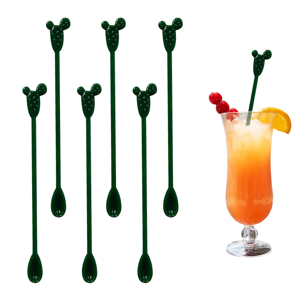 Cocktail in plastica Muddler Night-club Bere Vino Decor Cocktail Swizzle Bastoni Fenicottero Vino Agitatore Caffè Puddler Forniture per feste