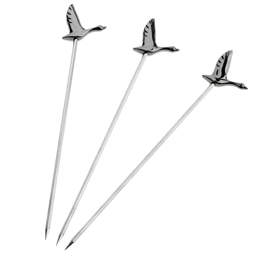 3 pezzi agitatori per Cocktail agitatori in acciaio agitatori per caffè spiedini per Cocktail scelte per Cocktail per la festa di compleanno di nozze