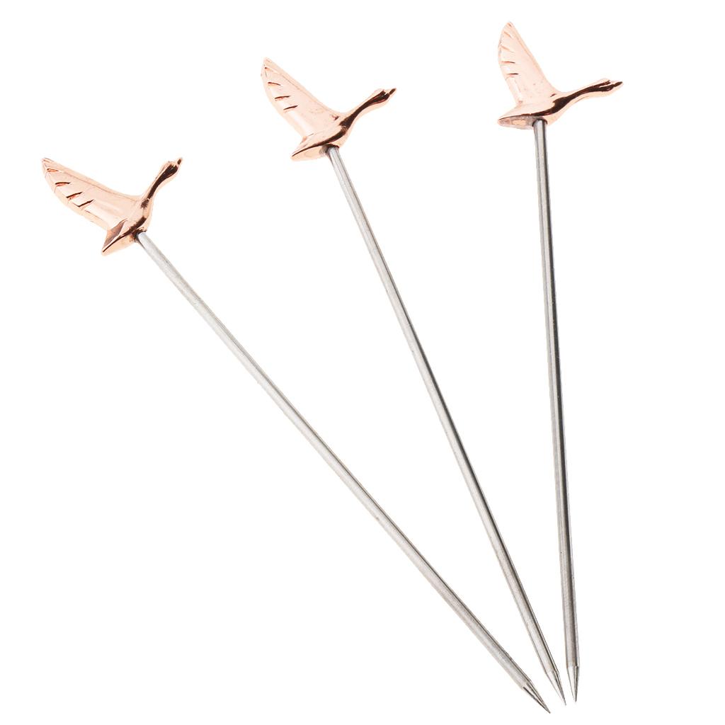 3 pezzi agitatori per Cocktail agitatori in acciaio agitatori per caffè spiedini per Cocktail scelte per Cocktail per la festa di compleanno di nozze