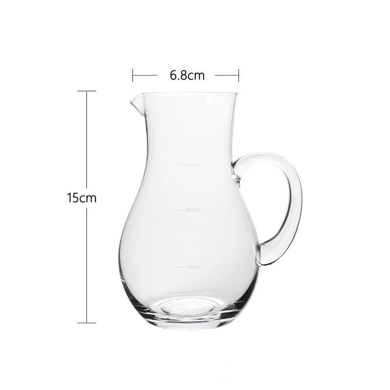 100ml/150ml/250ml/400ml Decanter per vino Brocca per whisky di fascia alta Separatore per vino con manico Classico vaso per vino straniero Accessori per bar
