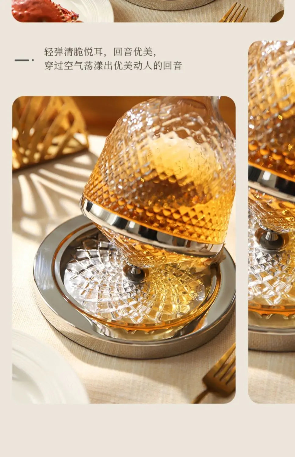 Dispositivo di riflessione a forma geometrica per uso domestico vaso di vino rosso in stile europeo di lusso Decanter in vetro senza piombo