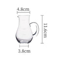100ml/150ml Dispenser di vino Decanter in vetro Misura classica Brocca di fascia alta Pentola per vino straniero Bollitore di vetro di lusso Accessori da cucina