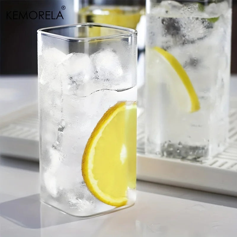 Bicchieri da 4 pezzi bicchieri da 15 once/19 once bicchieri da Highball sottili bicchieri di vetro alti trasparenti per succhi d'acqua bevande e Cocktail di birra