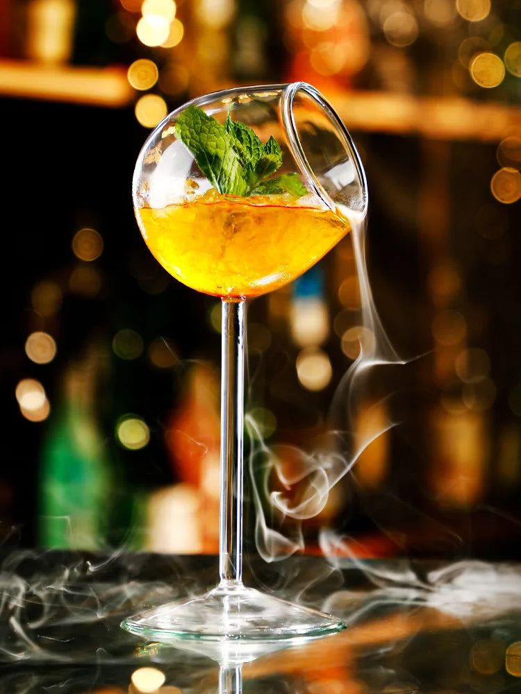 Bicchiere da cocktail creativo - Bicchiere da cocktail design Porcupine Fish/Cigno/Rosa/Octopus/Uccello, novità tazza per bevande per KTV Bar Night Party