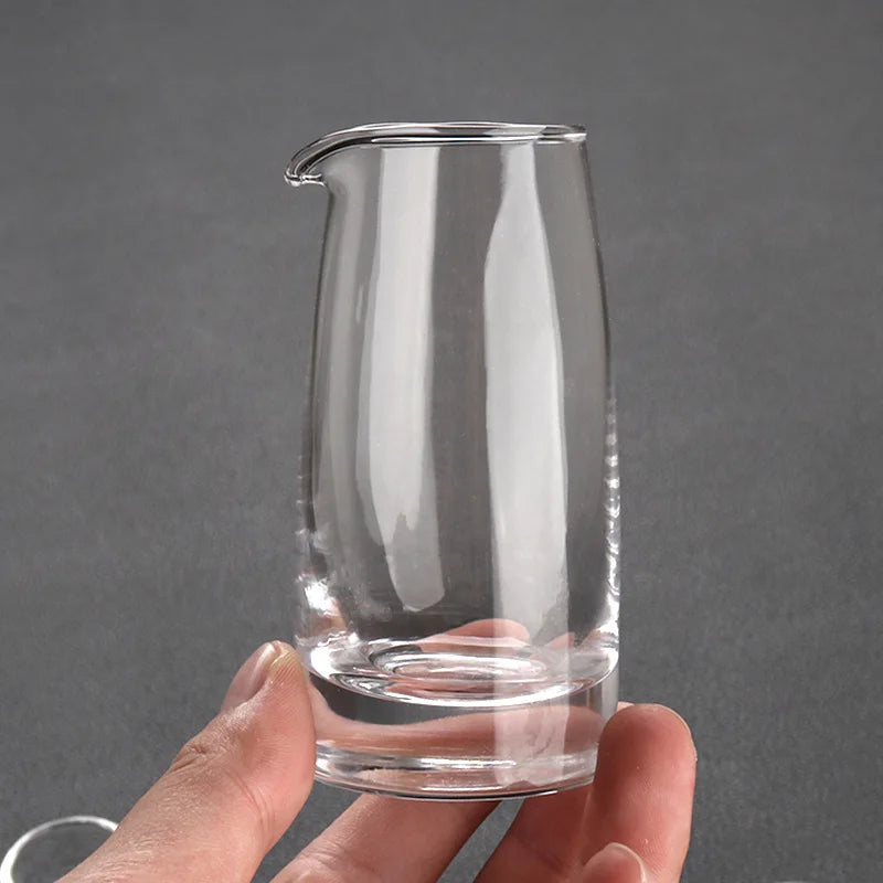 80ml/100ml/120ml/125ml Dispenser di vino rosso scala bicchieri da vino strumenti porta bicchieri per liquori di vino Decanter trasparente di piccola capacità