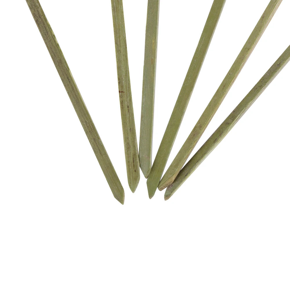 100 pezzi Barbeque Bar Tool Kitchen & Bar Cocktail Picks Bamboo Knot spiedini Fruit Forks Stick