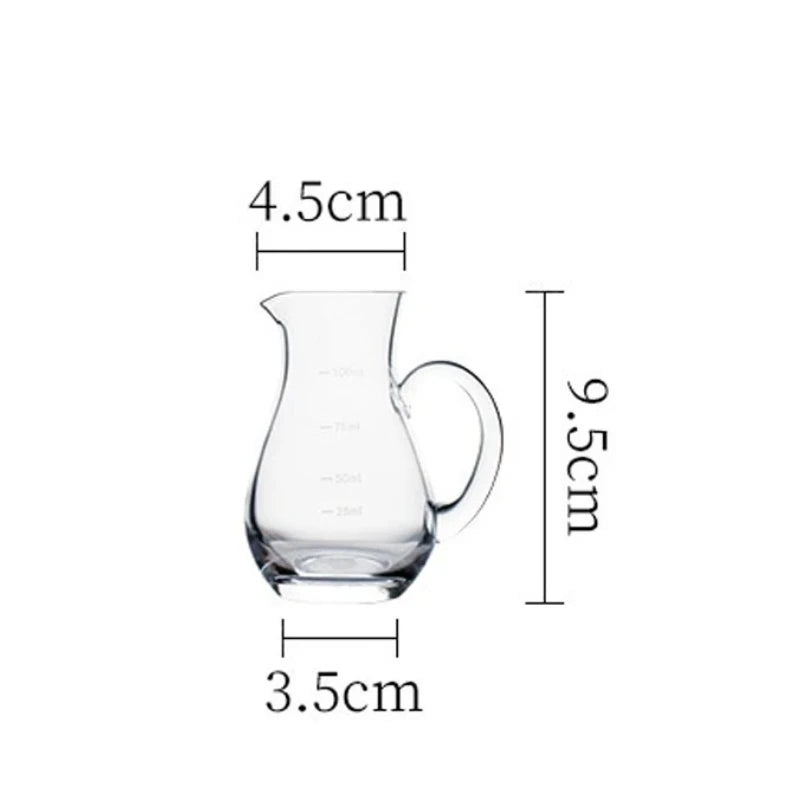 100ml/150ml/250ml/400ml Decanter per vino Brocca per whisky di fascia alta Separatore per vino con manico Classico vaso per vino straniero Accessori per bar