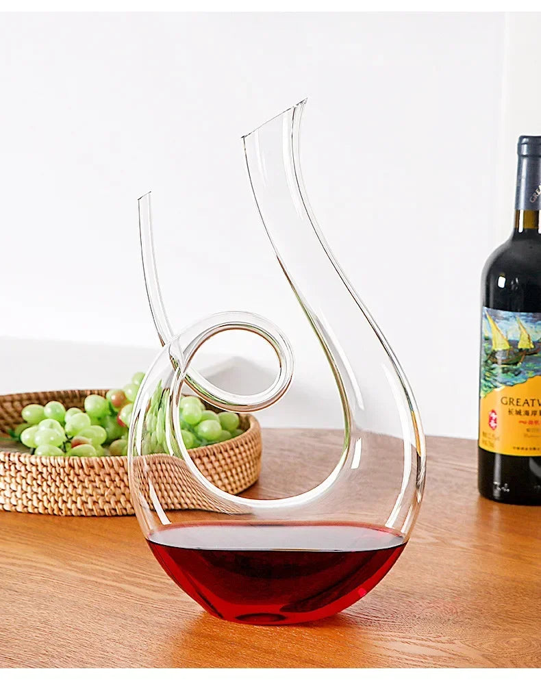 Crystal Glass Personalized Decanter Set Luxury Red Wine Wine Dispenser Red Wine Jug Household European Wine Set