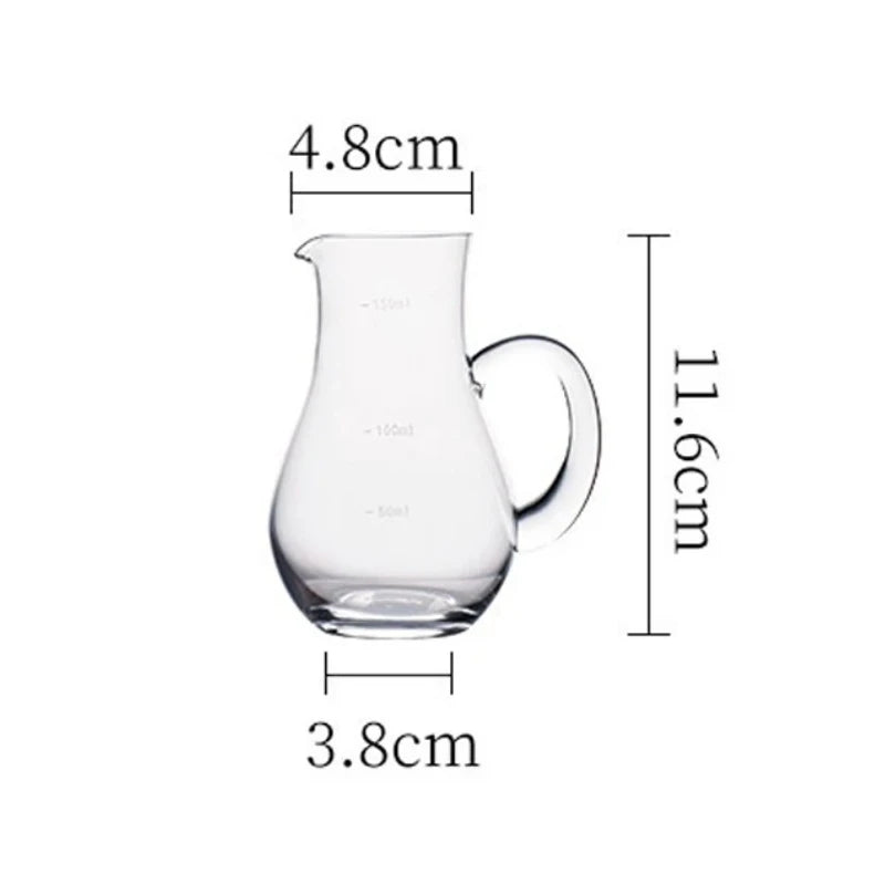 100ml/150ml/250ml/400ml Decanter per vino Brocca per whisky di fascia alta Separatore per vino con manico Classico vaso per vino straniero Accessori per bar