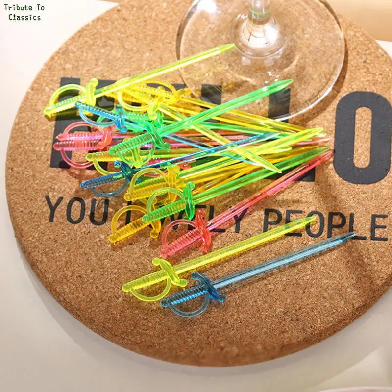 50/100pcs plastica Night-club Drink/wine Decor albero di cocco Cocktail Swizzle Sticks Drink agitatore Coffee Muddler Puddler vendita calda