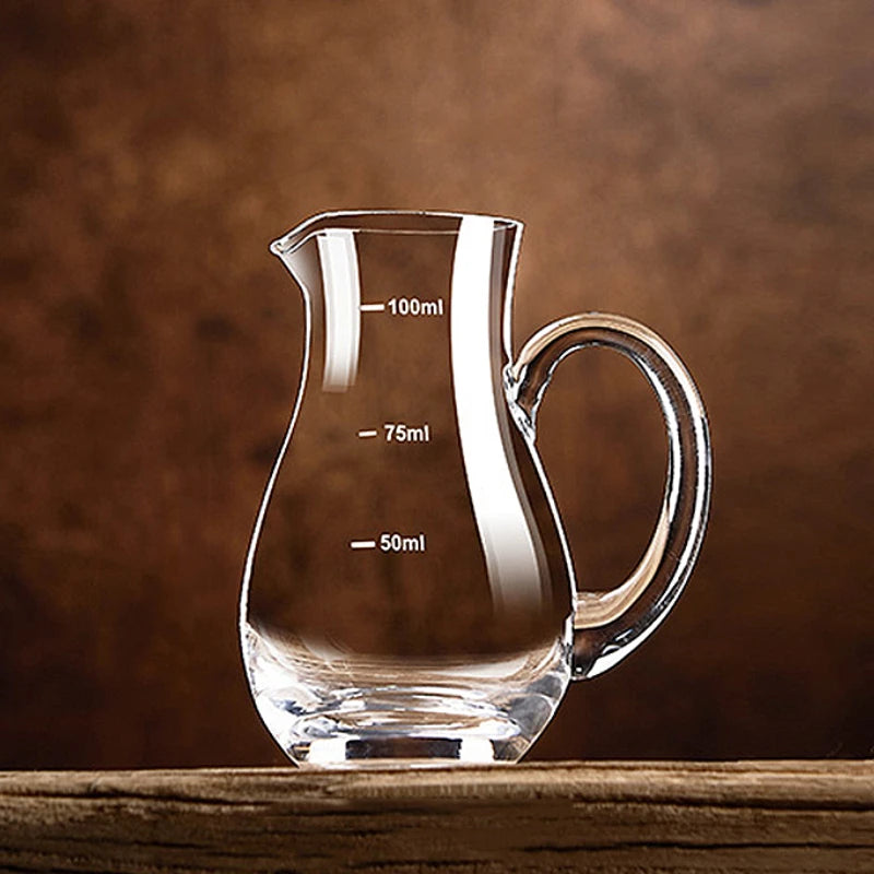 100ml/150ml Dispenser di vino Decanter in vetro Misura classica Brocca di fascia alta Pentola per vino straniero Bollitore di vetro di lusso Accessori da cucina