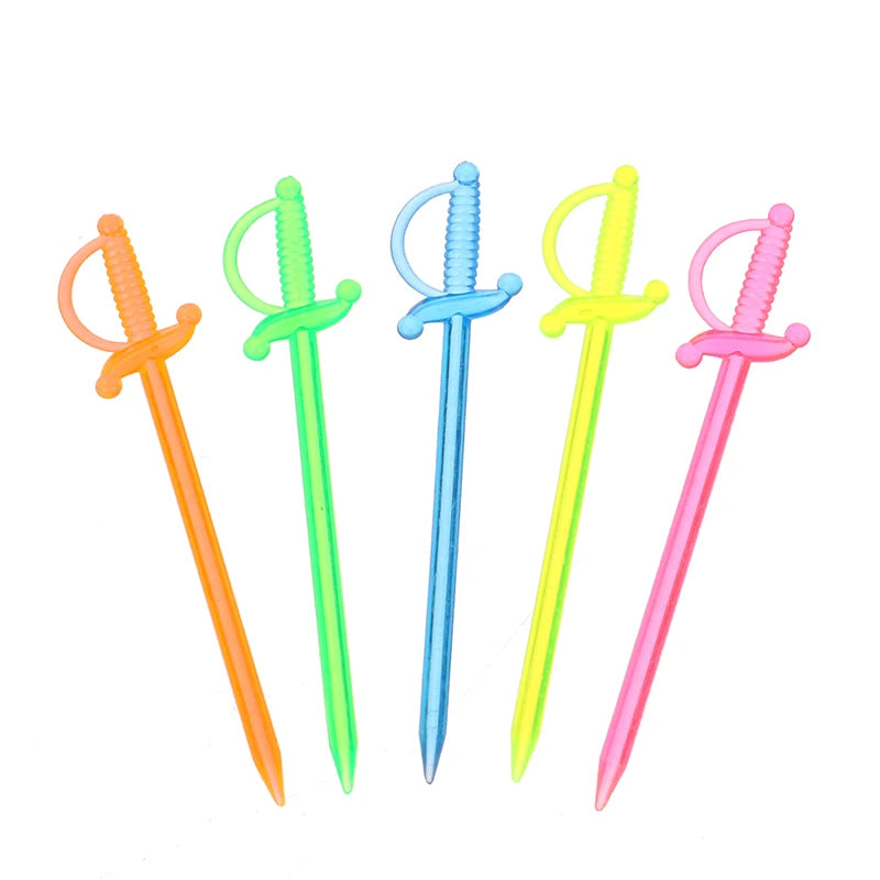 50 pz animale fenicottero cuore forniture per feste cibo Picks Buffet frutta forchetta Snack torta Dessert insalata bastoncini Cocktail stuzzicadenti Skewe