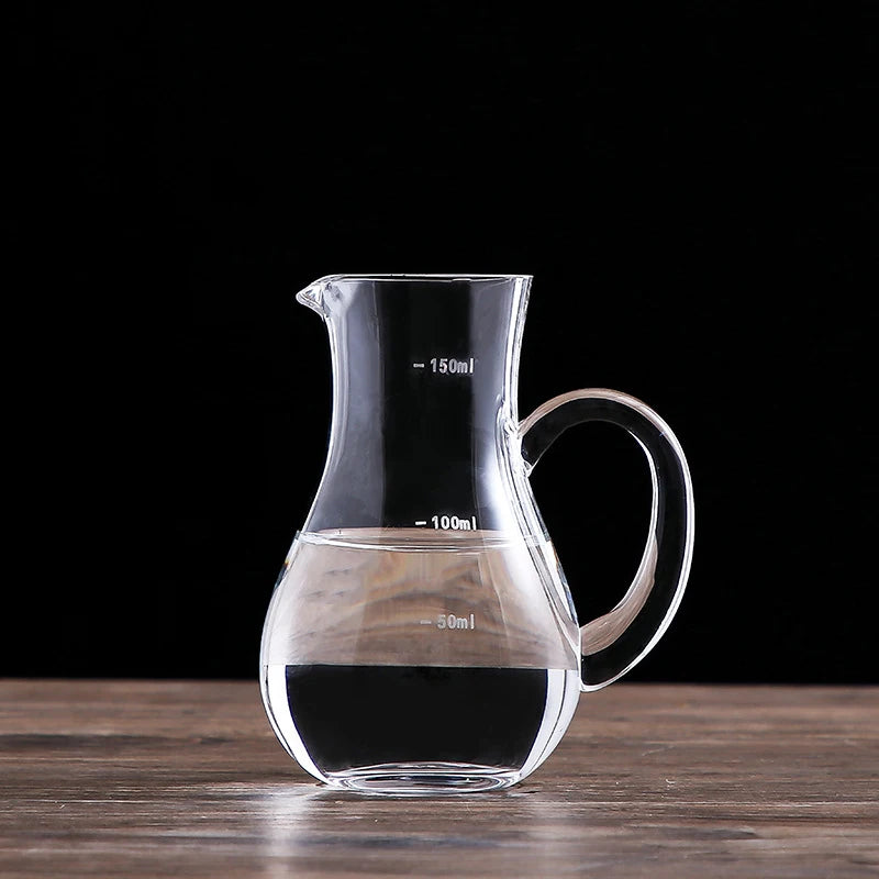 100ml/150ml Dispenser di vino Decanter in vetro Misura classica Brocca di fascia alta Pentola per vino straniero Bollitore di vetro di lusso Accessori da cucina