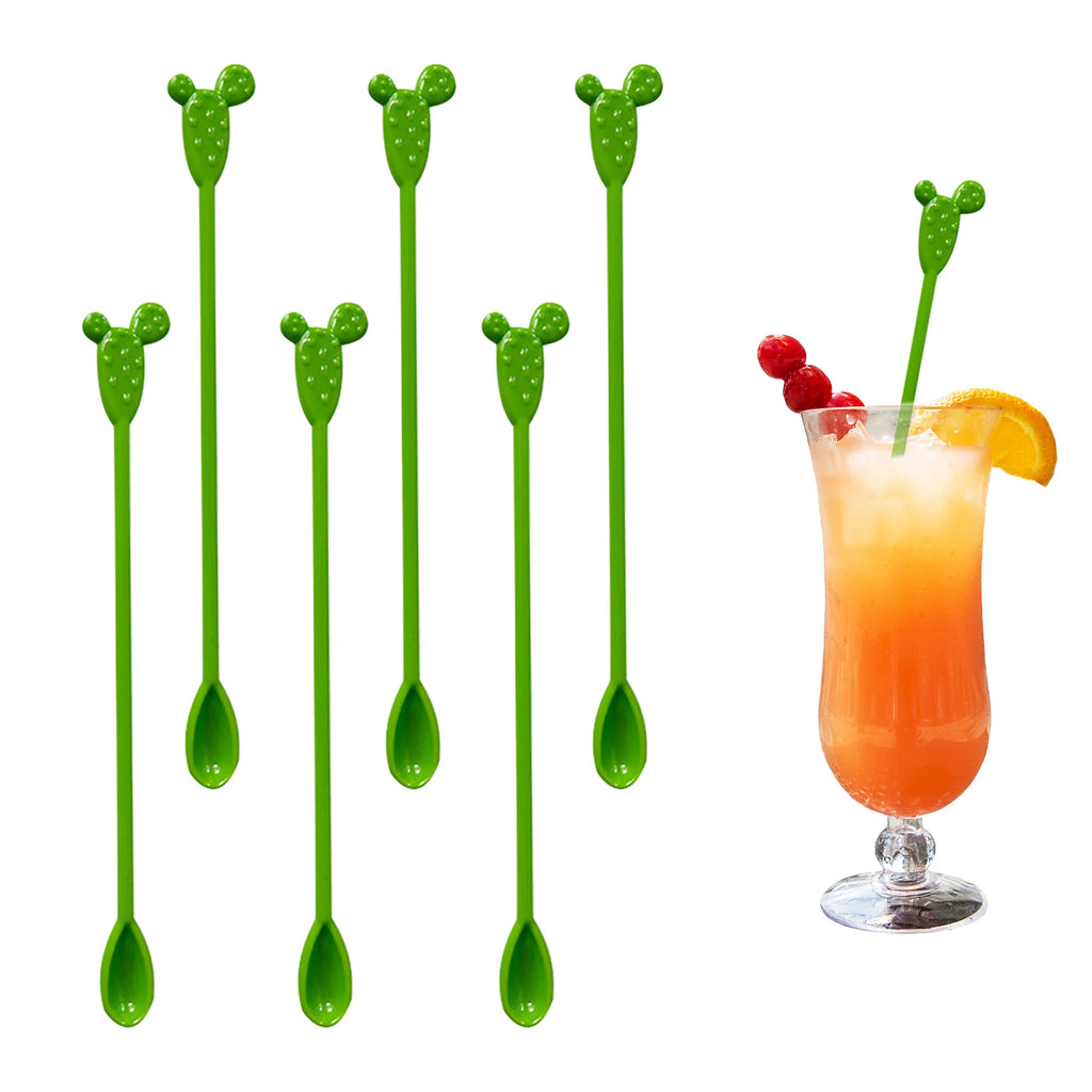 Cocktail in plastica Muddler Night-club Bere Vino Decor Cocktail Swizzle Bastoni Fenicottero Vino Agitatore Caffè Puddler Forniture per feste