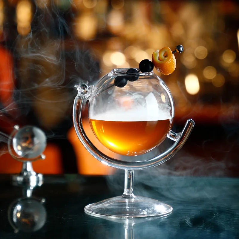 Bicchiere da cocktail creativo - Bicchiere da cocktail design Porcupine Fish/Cigno/Rosa/Octopus/Uccello, novità tazza per bevande per KTV Bar Night Party