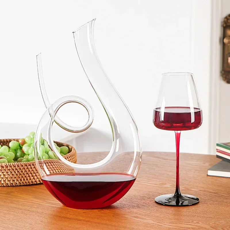 Crystal Glass Personalized Decanter Set Luxury Red Wine Wine Dispenser Red Wine Jug Household European Wine Set