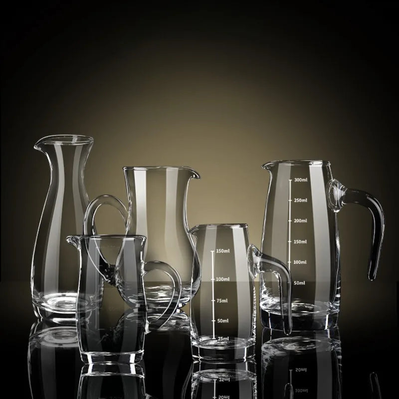 Vetreria Baijiu Dispenser Vino straniero Decanter per vino rosso Misurino per vino domestico Brocca per vino coreana per strumenti per feste bar dell'hotel