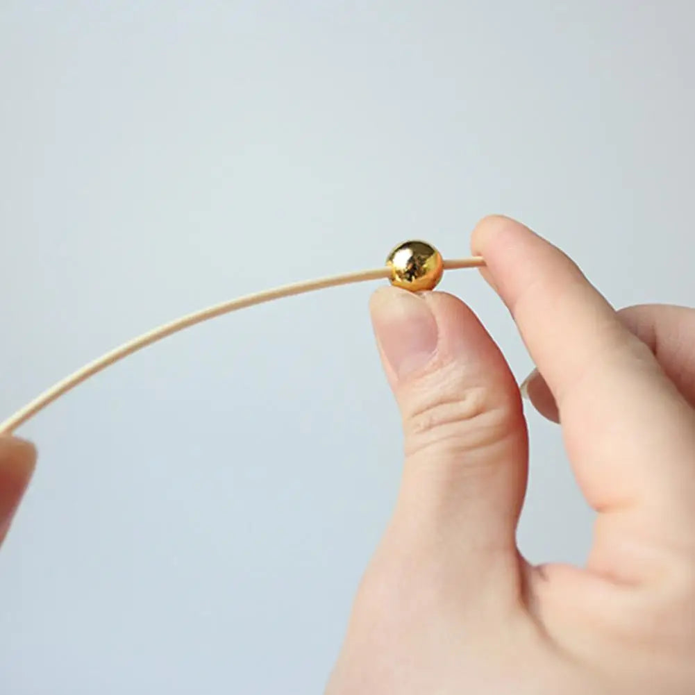 100/25 Pz Oro Perla Cocktail Picks Cibo Frutta Picks Festa di Nozze Torta Usa E Getta Dessert Cocktail Bastoni Buffet Stuzzicadenti