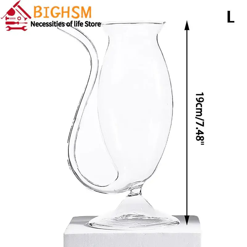 Vampire Cocktail Glass Cup bicchiere da vino resistente al calore succhiare succo latte bere tubo tazza di paglia bicchiere da vino creativo di alta qualità