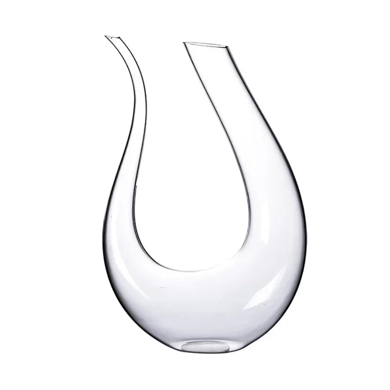 1500ML Grande Decanter Fatto A Mano di Cristallo di Vino Rosso Brandy Bicchieri Da Champagne Decanter Bottiglia Brocca Versatore Aeratore Per Il Bar di Famiglia