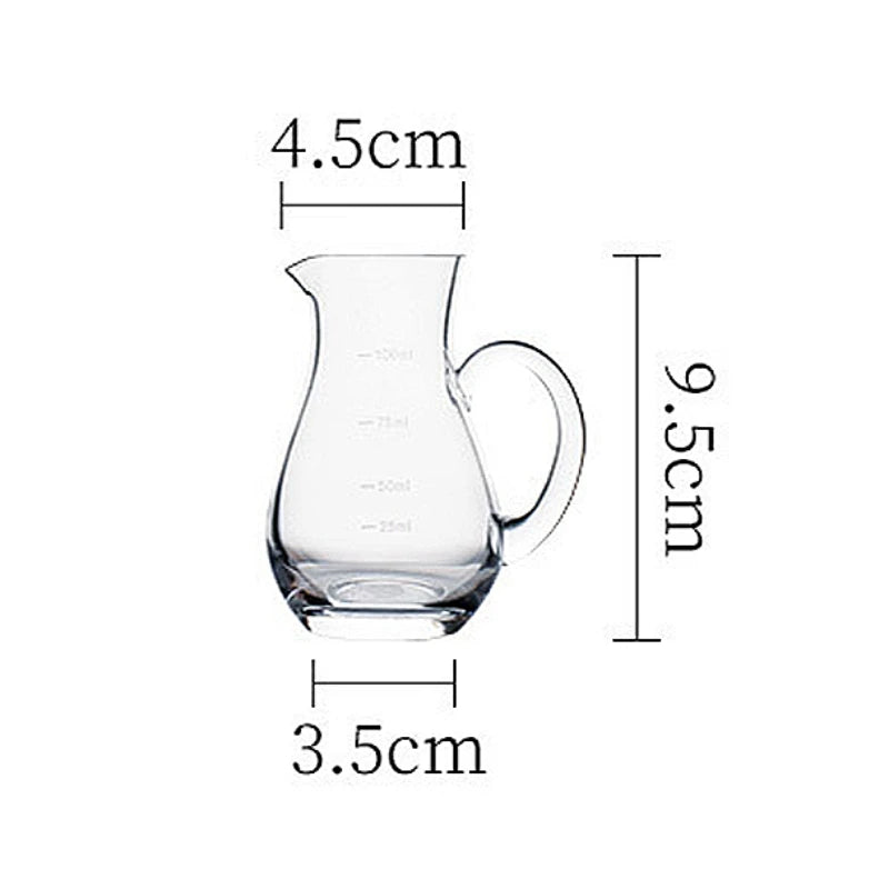100ml/150ml Dispenser di vino Decanter in vetro Misura classica Brocca di fascia alta Pentola per vino straniero Bollitore di vetro di lusso Accessori da cucina