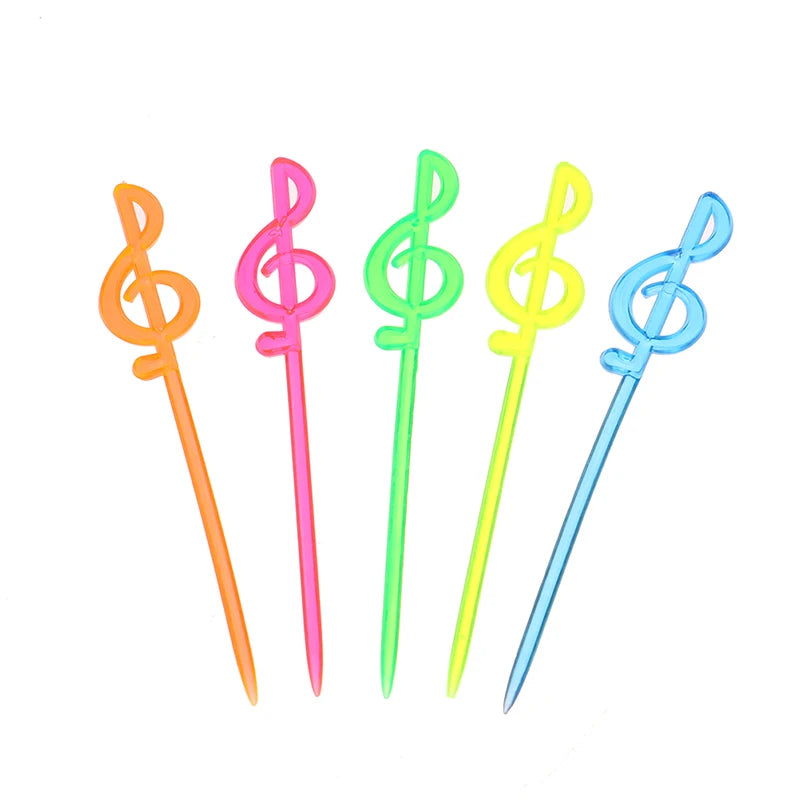 50 pz animale fenicottero cuore forniture per feste cibo Picks Buffet frutta forchetta Snack torta Dessert insalata bastoncini Cocktail stuzzicadenti Skewe