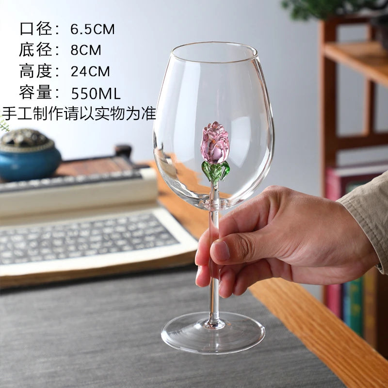 Decanter rapido per vino rosso Divisore per vino in vetro piramidale personalizzato di piccola capacità